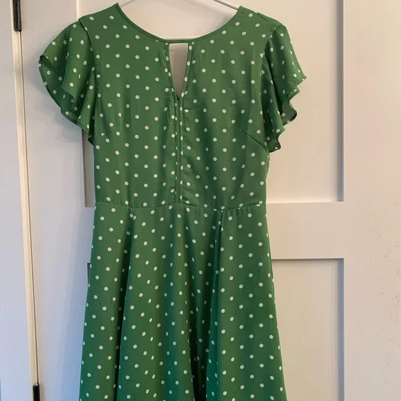 Banana Republic polka dot size 4 dress - Picture 2 of 2